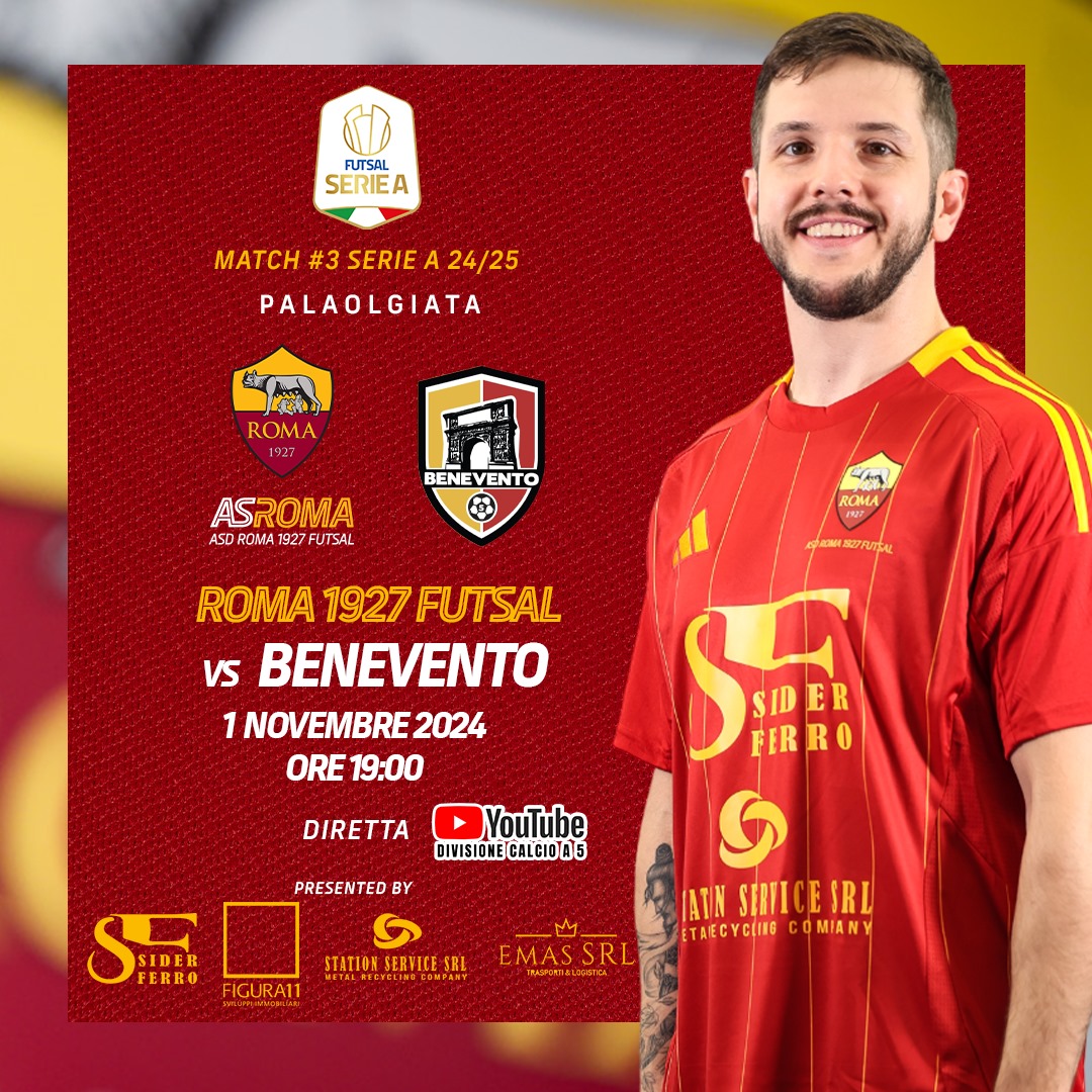 Biglietteria | Roma 1927 Futsal - Benevento 